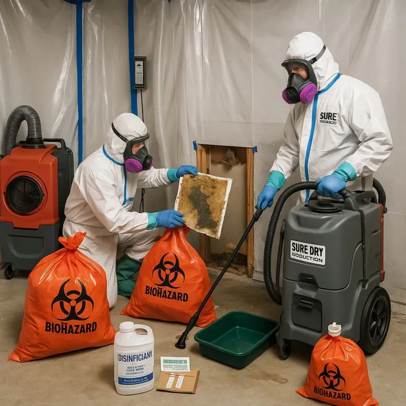 Contaminated Water Handling Protocols process in Banning, CA