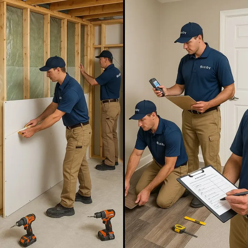 Repairs and Reconstruction process in Banning, CA